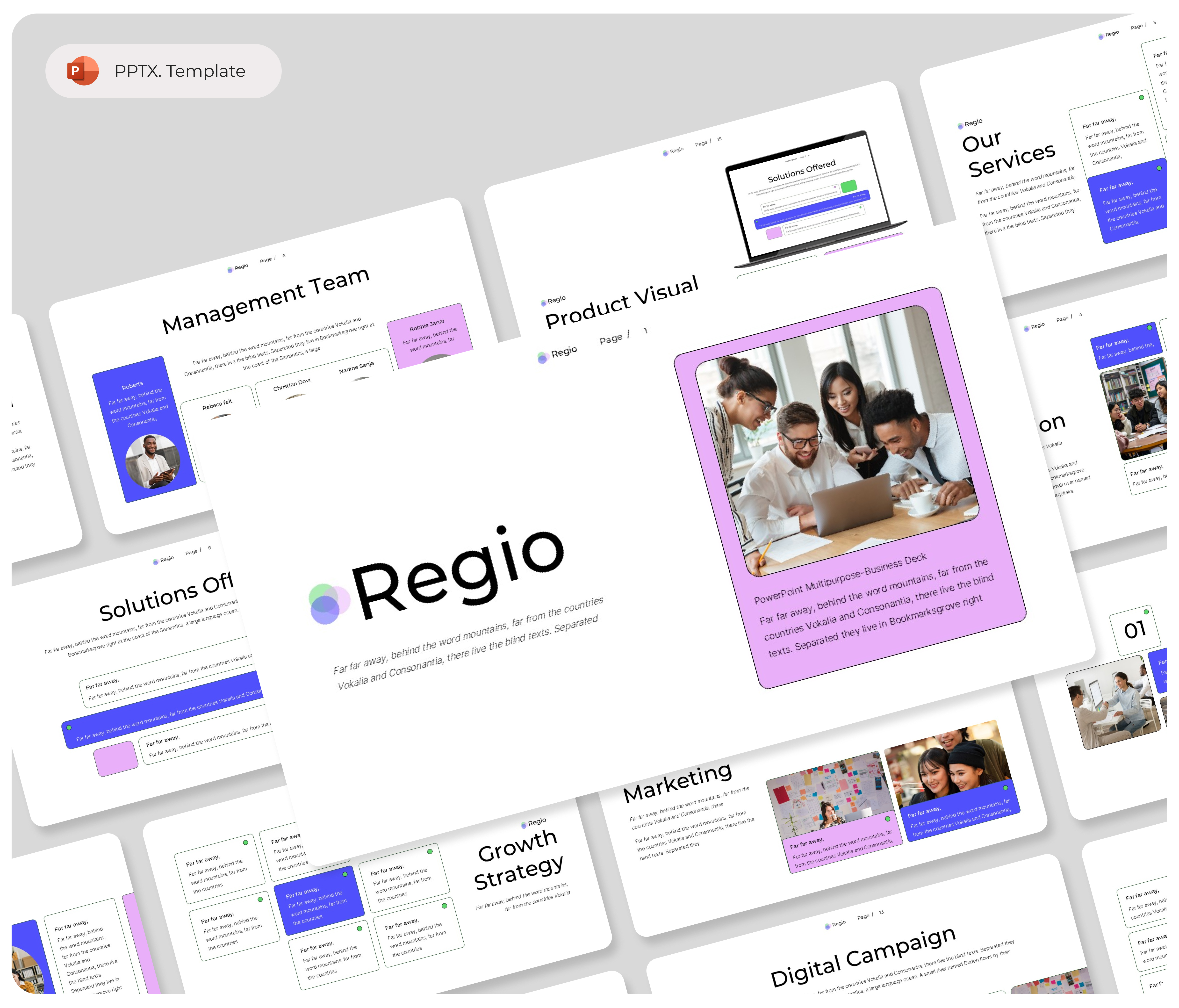 Regio – Multipurpose PowerPoint Presentation Template