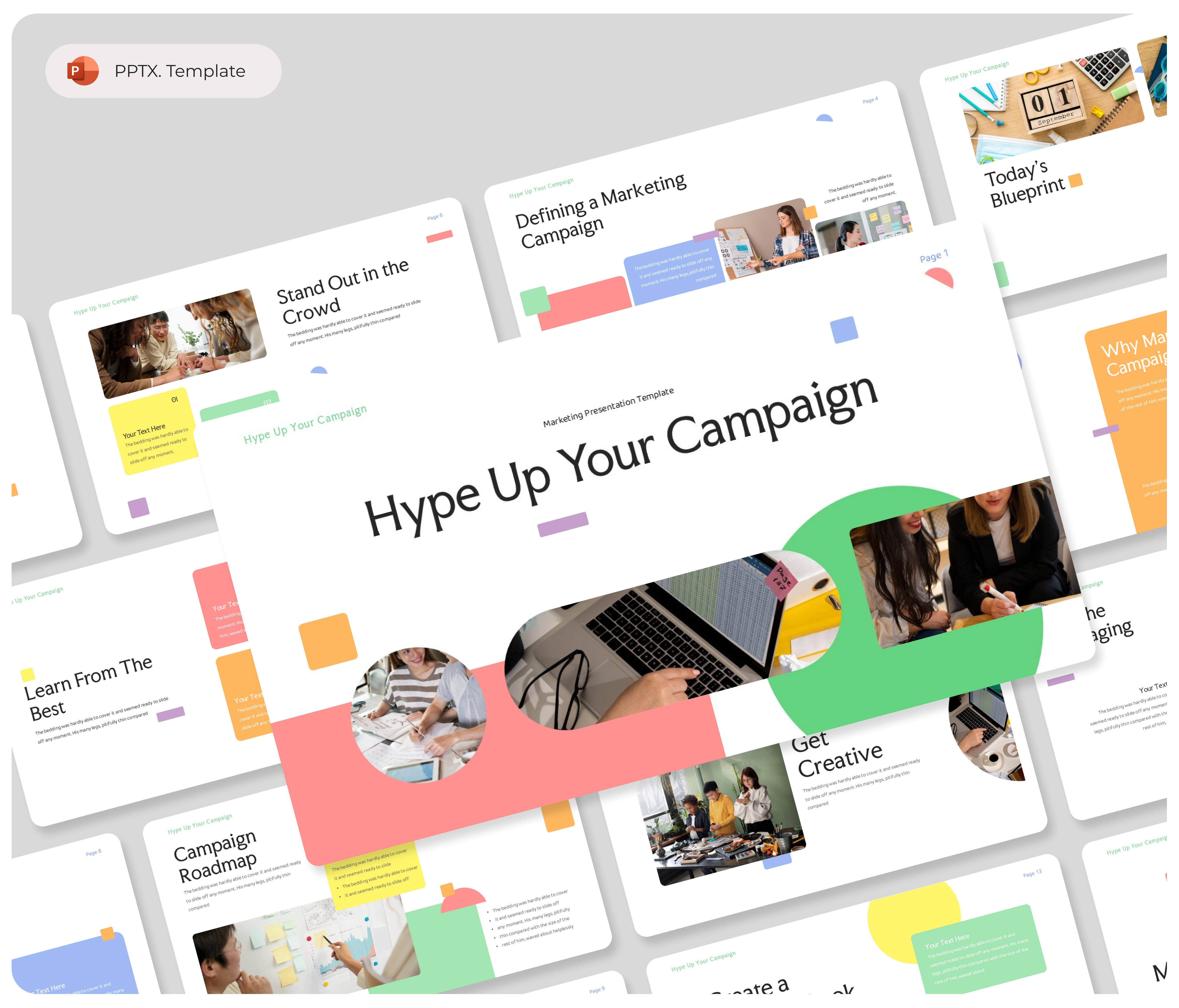 Hype Up Your Campaign PowerPoint Presentation