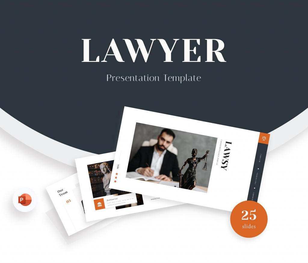 Lawsy- Lawyer PowerPoint Presentation Template | Premast