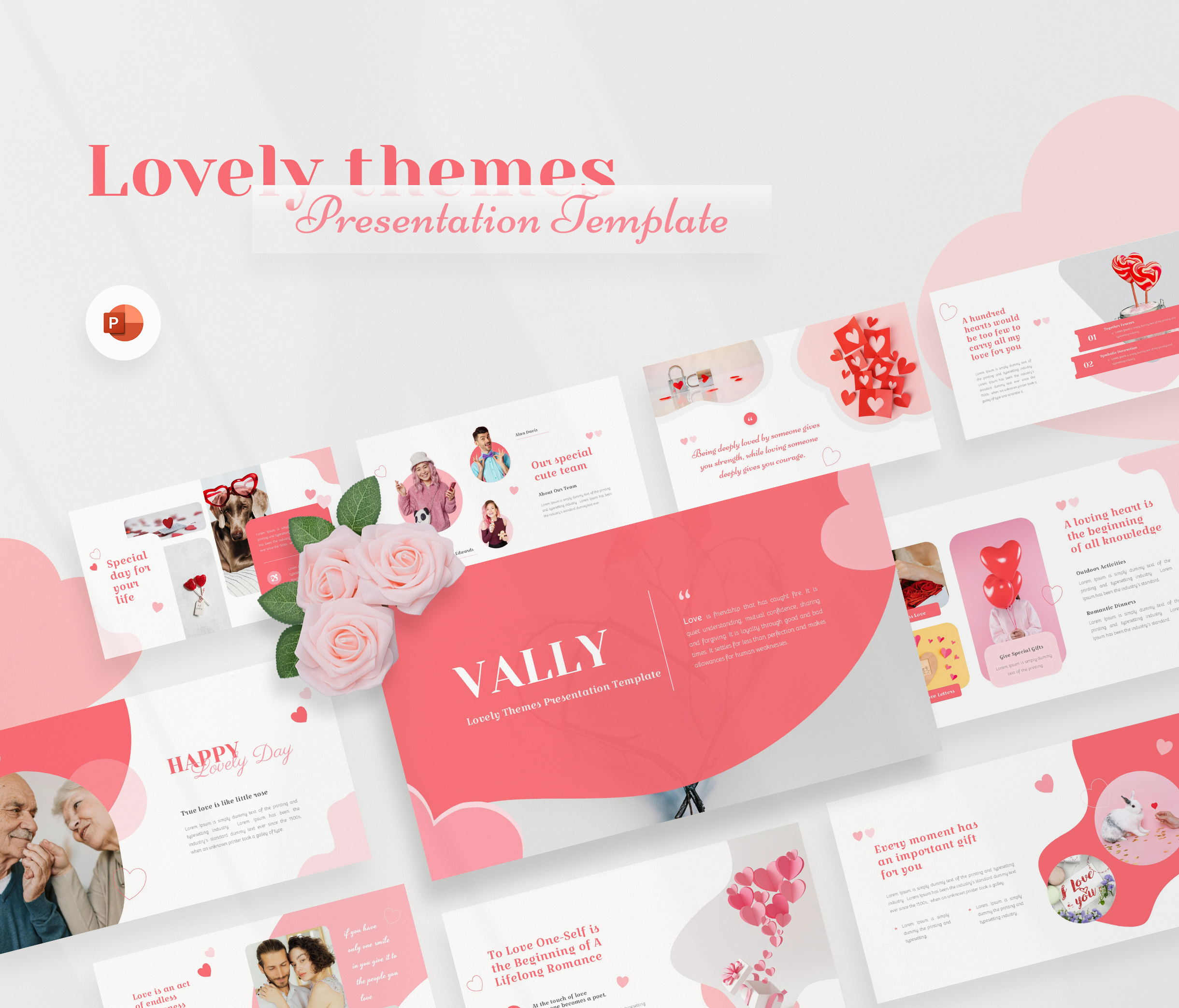 Vally- Lovely Themes PowerPoint Presentation