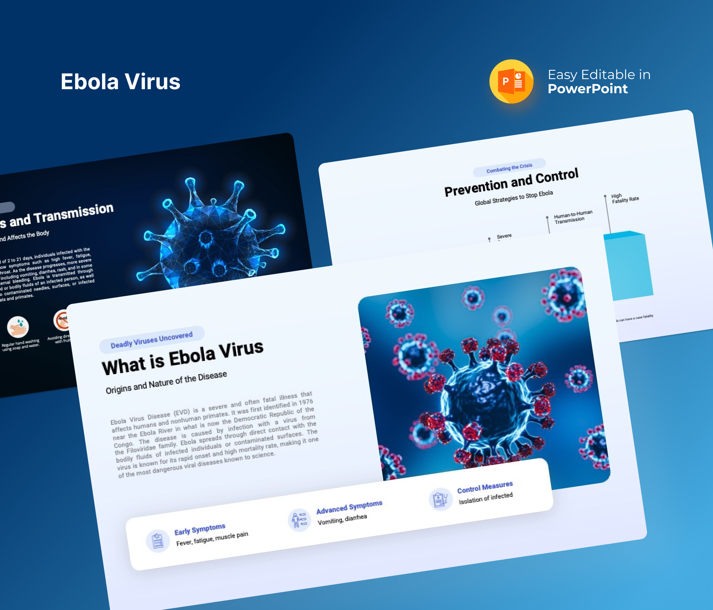 Ebola Virus PowerPoint Template Ver 1- Free PPT