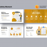 Safety Moment in the Workplace PowerPoint Template