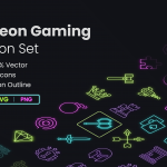 20 Gaming Icon set