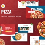 Pizzaria – Pizza Presentation Google Slides Template