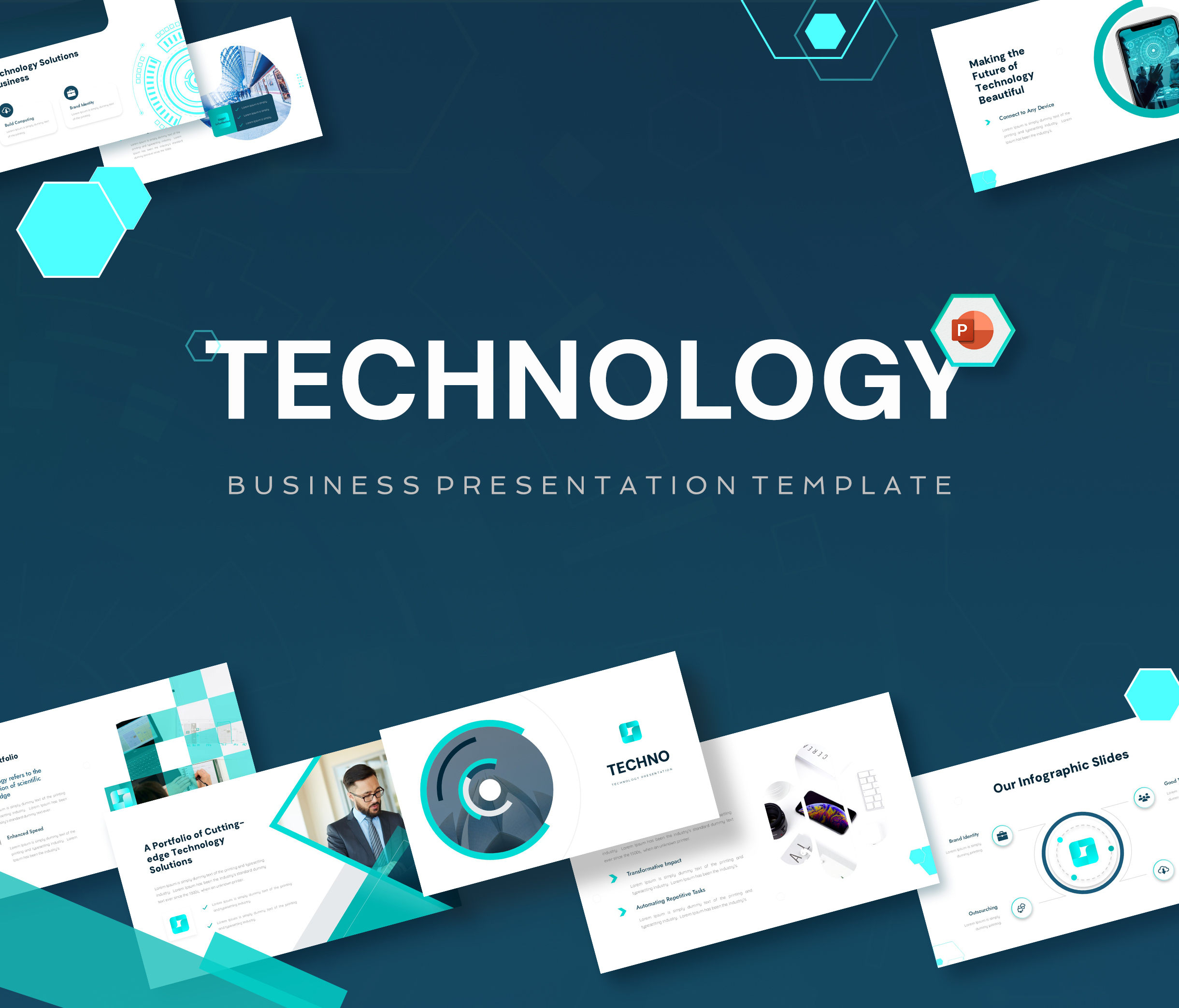 Technology Presentation PowerPoint Template
