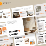 Home Interior presentation PowerPoint template