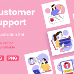 14 Customer Support illustrations