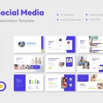 Socialy – Social Media Google Slides Presentation Template