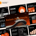 Axiom-Architecture Villa Presentation PowerPoint Template