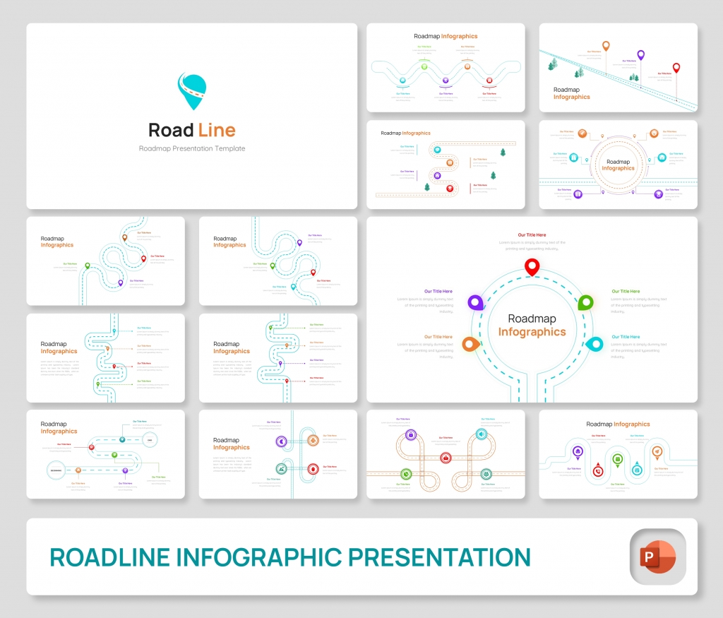 Roadline – Roadmap Infographic PowerPoint Presentation Template | Premast