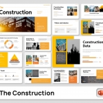 The Construction PowerPoint Presentation Template