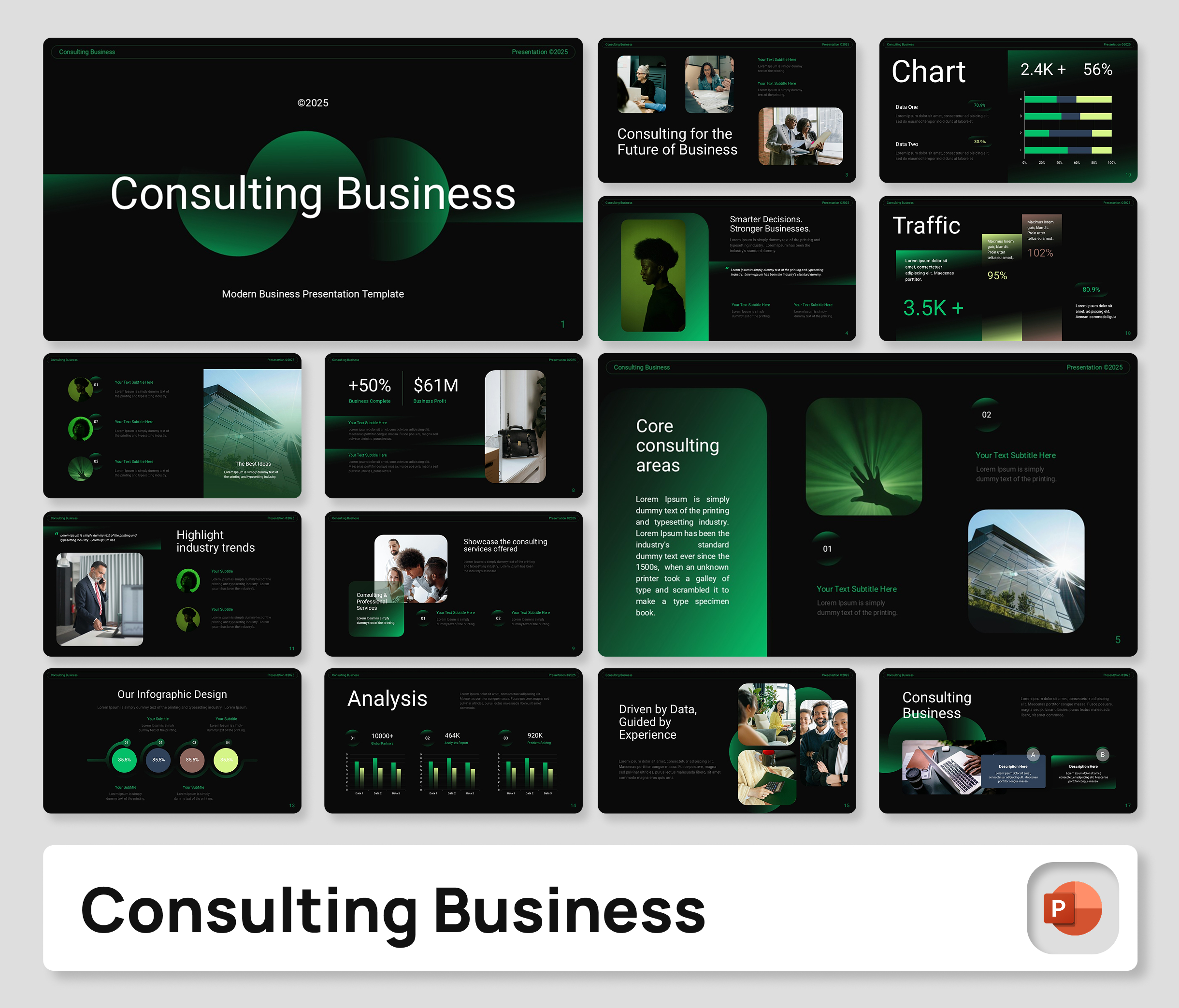 Consulting Business PowerPoint Presentation Template