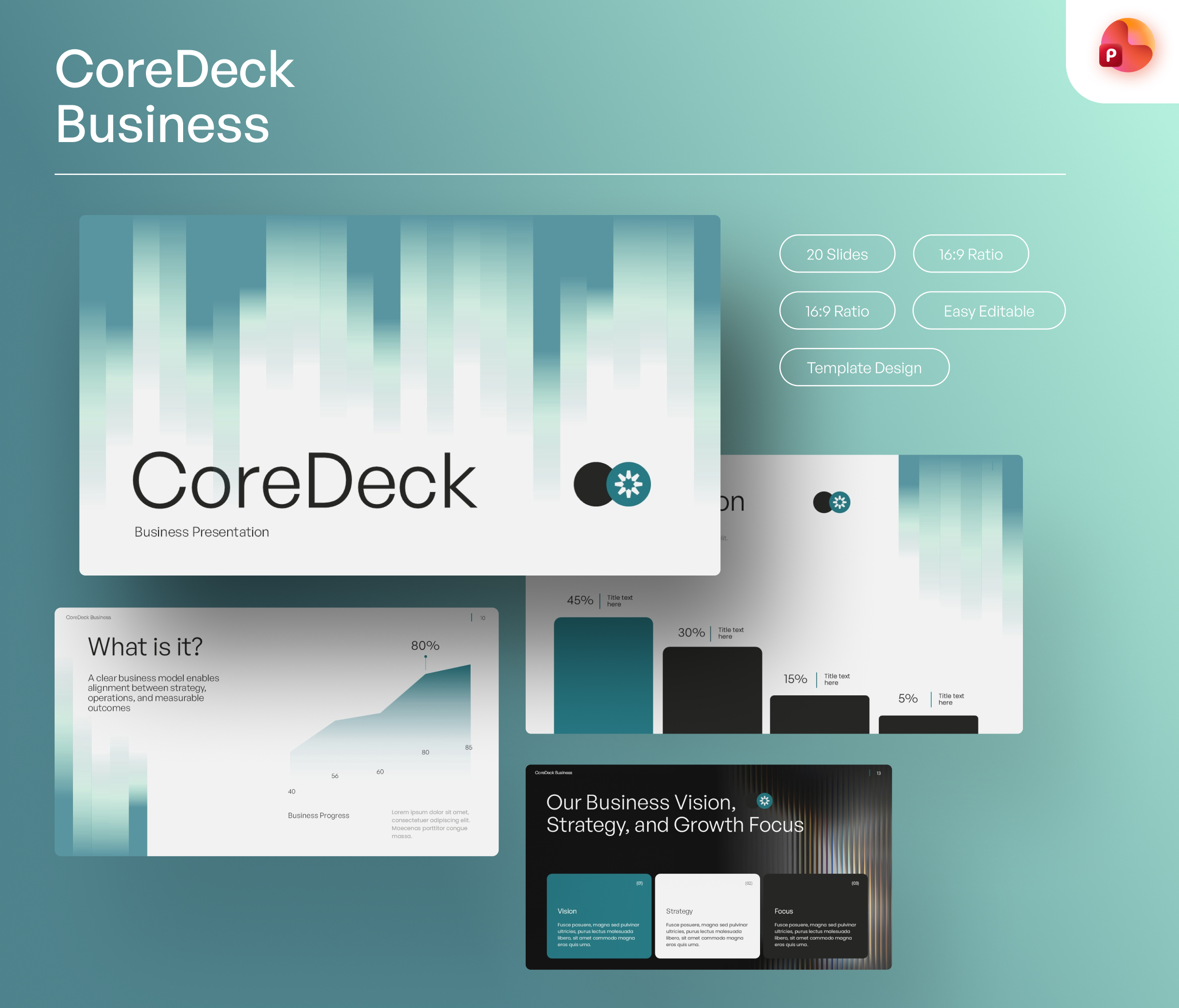 CoreDeck Business Presentation Template