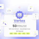 Vertex business Icons