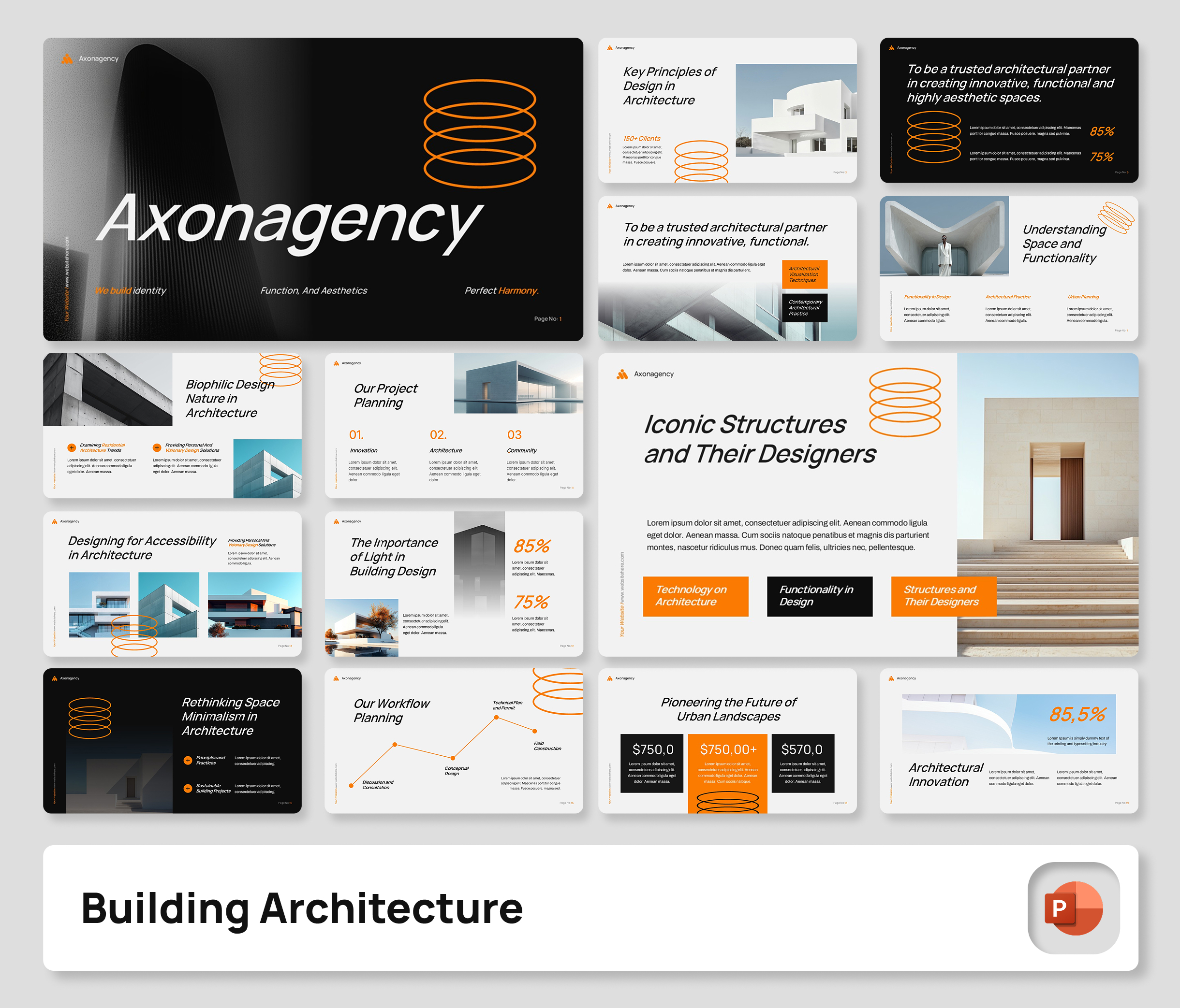 Axonagency Architecture Presentation Template